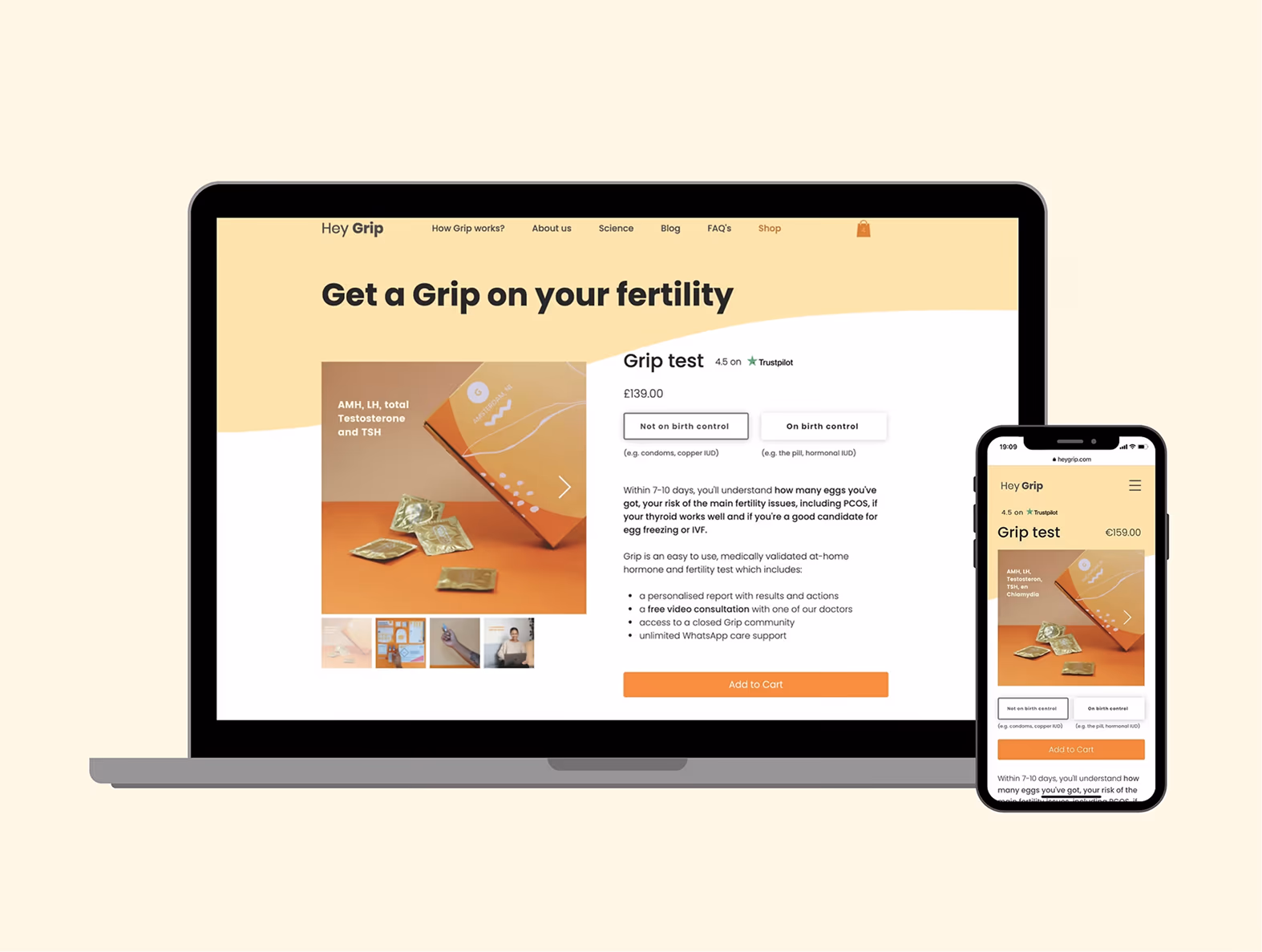 Grip: Health Tech E-commerce